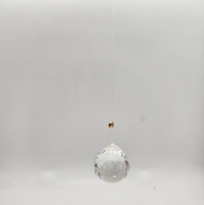 Ball, Faceted Glass 20mm diameter
