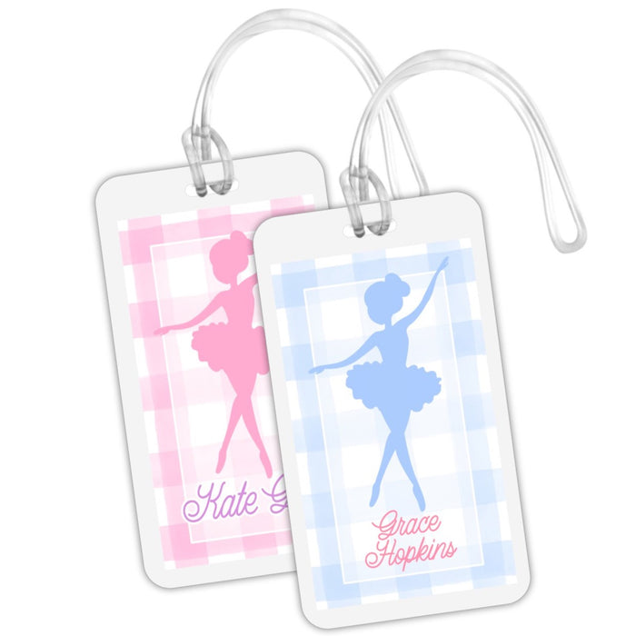 Ballerina Dancer Bag Tags