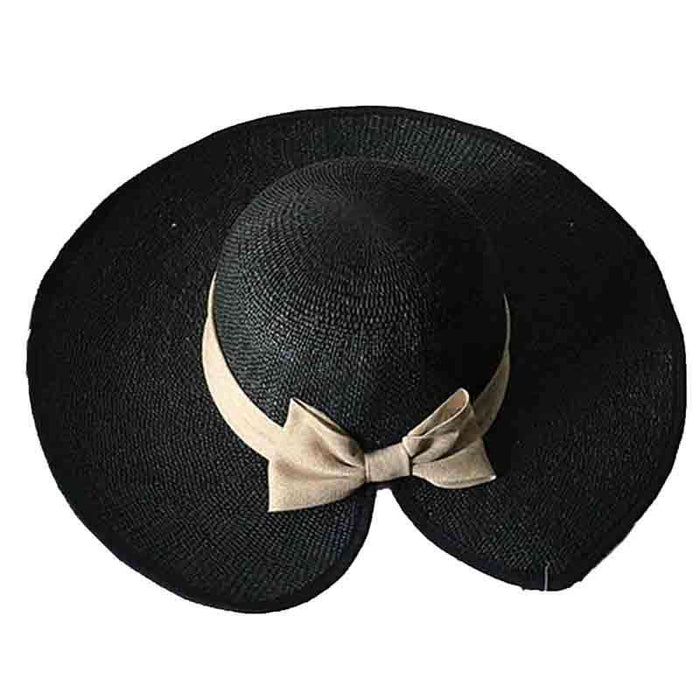 Bangkok Toyo Split Brim Summer Floppy Hat - Scala Hats Wide Brim Sun Hat Scala Hats