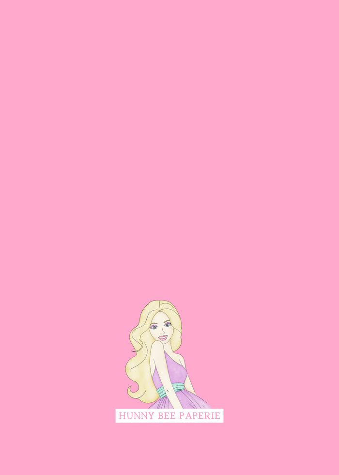 Barbie Birthday Invitation