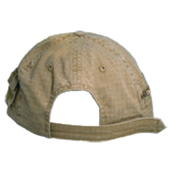 Baseball Cap with Pockets Visor Cap Dorfman Hat Co.