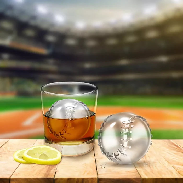 Baseball Ice Molds Set of 2