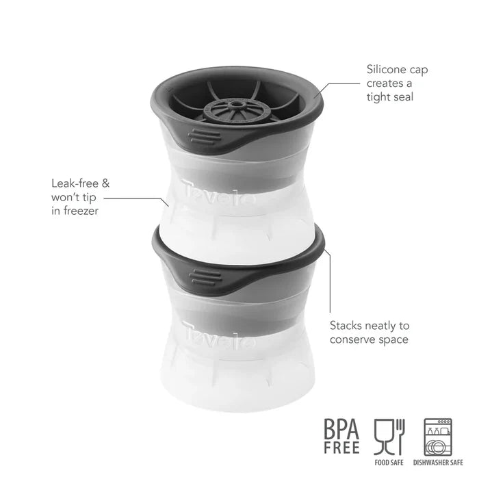 Basketball Ice Molds Set of 2