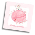 Bath Bomb Valentine Card - Pink - PRINTABLE
