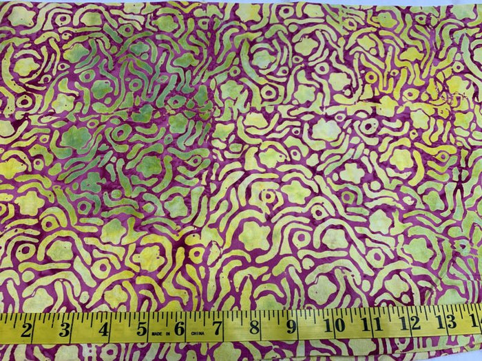 Batik - Pink and Yellow 436