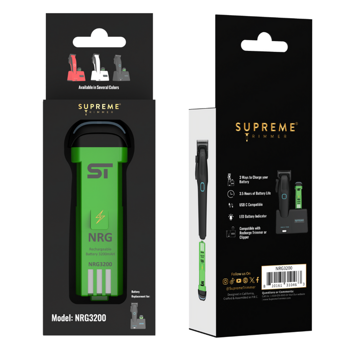 Battery for Recharge Clipper-NRG3200