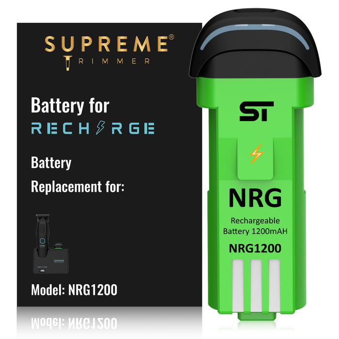Recharge Battery - Hair Trimmer Replacement Battery - Supreme Trimmer Mens Trimmer Grooming kit