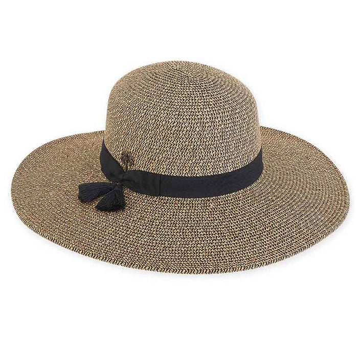 Beach Hat with Tassel - Sun 'N' Sand Hats Wide Brim Sun Hat Sun N Sand Hats