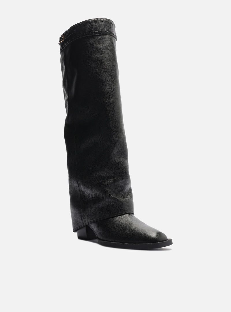Beatrice Mid Block Leather Boot Boots F/25