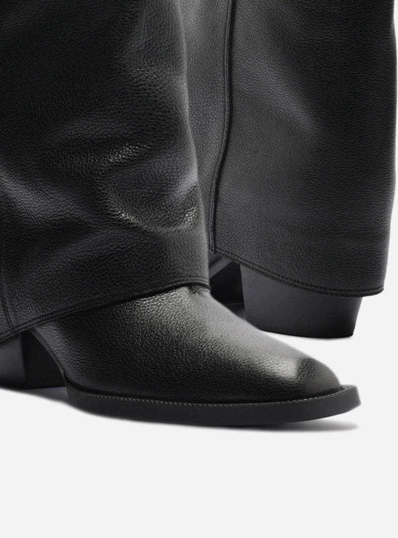 Beatrice Mid Block Leather Boot Boots F/25