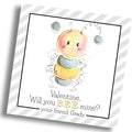 Bee Mine Valentine Card - Boy