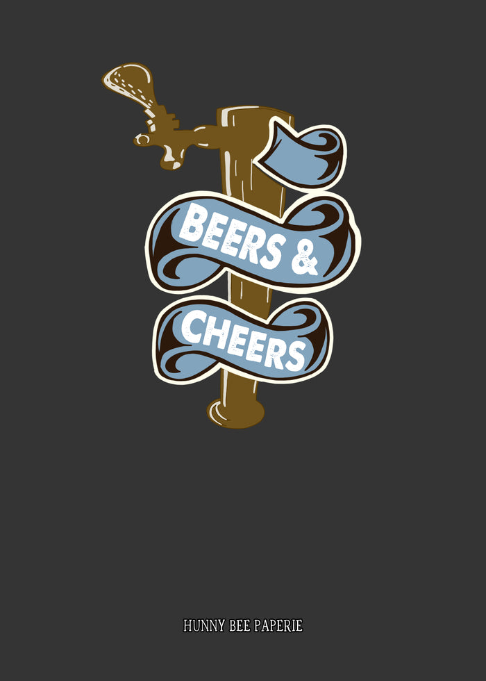 Beers & Cheers Birthday Invitation
