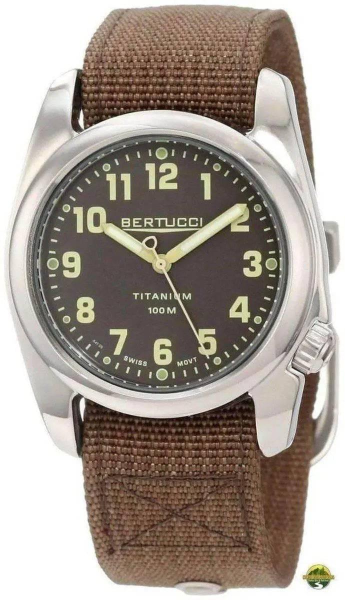 Bertucci A-2T Highpolish Burlap / Dark Khaki Watch - NORTH RIVER OUTDOORS
