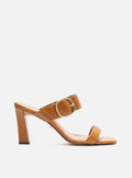 Beverly Mid Block Leather Sandal Sandals F/25