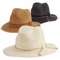 Bibury Bangkok Toyo Safari Hat with Rope Tie - Scala Collezione Safari Hat Scala Hats lt227 Ivory