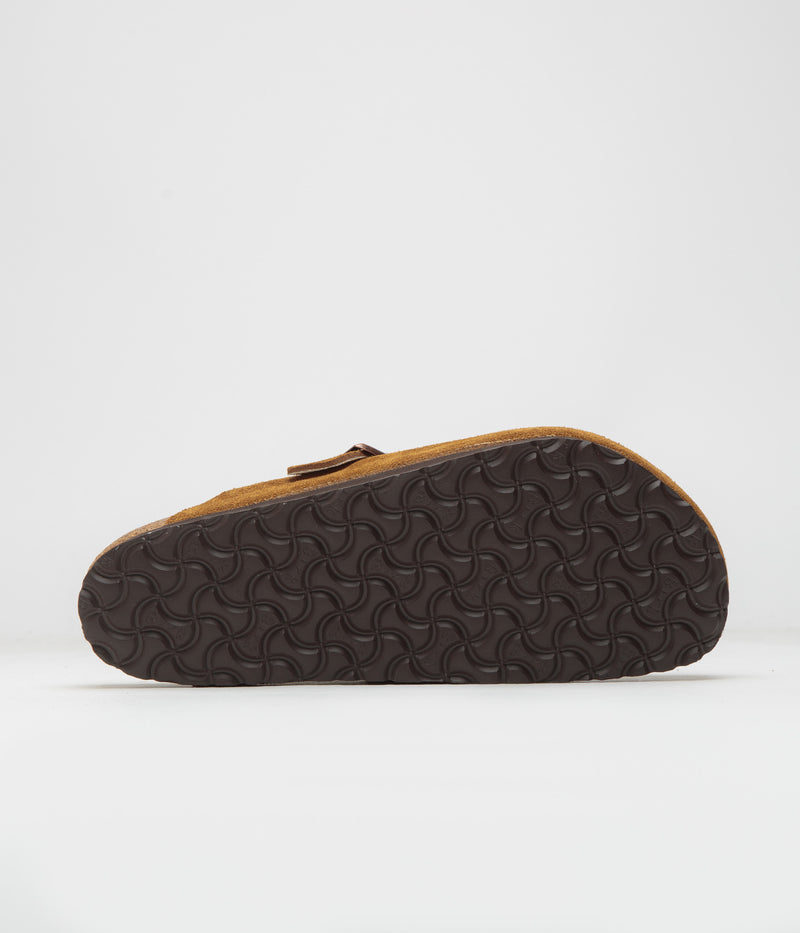 Birkenstock Boston Shearling Sandals in Mink