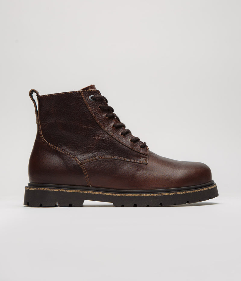 Birkenstock Highwood Lace Mid Shoes in Chocolate