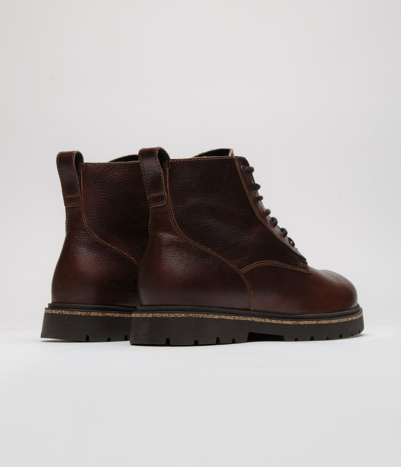 Birkenstock Highwood Lace Mid Shoes in Chocolate