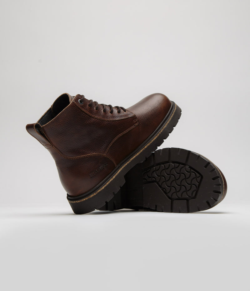 Birkenstock Highwood Lace Mid Shoes in Chocolate