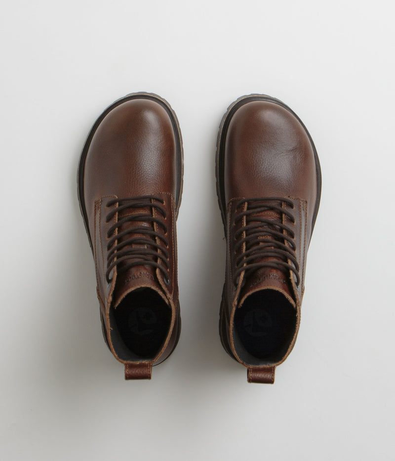 Birkenstock Highwood Lace Mid Shoes in Chocolate