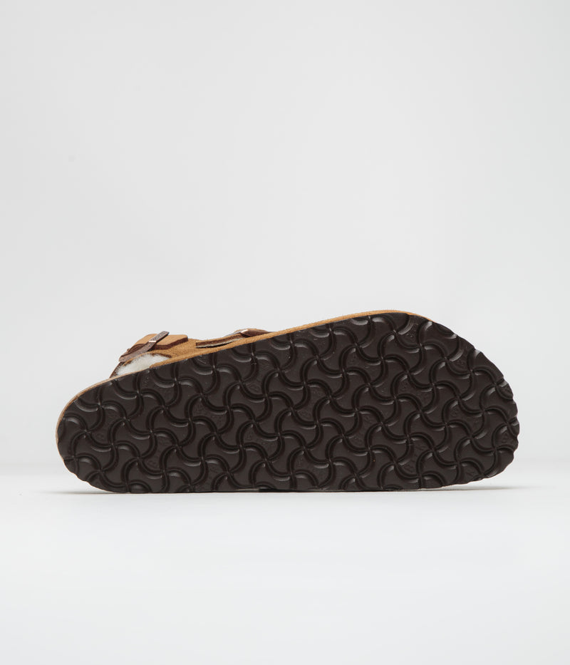 Birkenstock Tokio Shearling Sandals in Mink