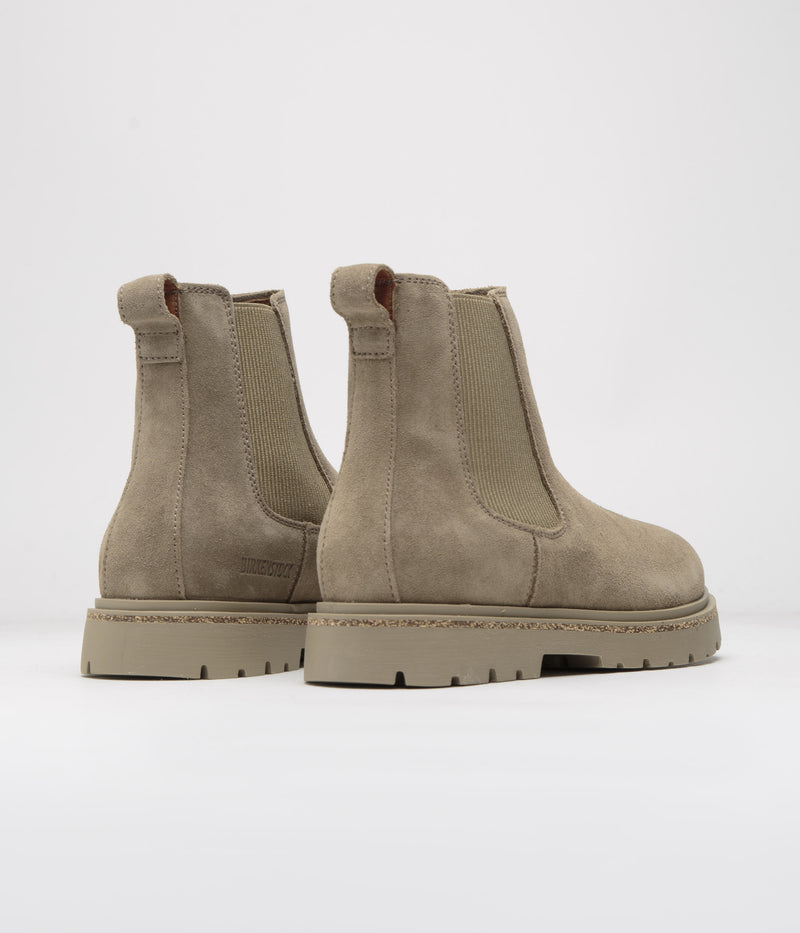 Birkenstock Womens Highwood Slip On Shoes in Taupe
