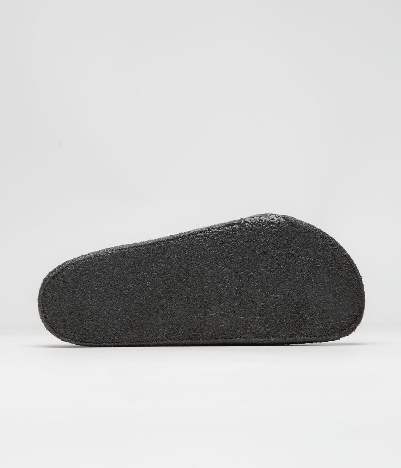 Birkenstock Zermatt Shearling Felt Slippers in Mocha