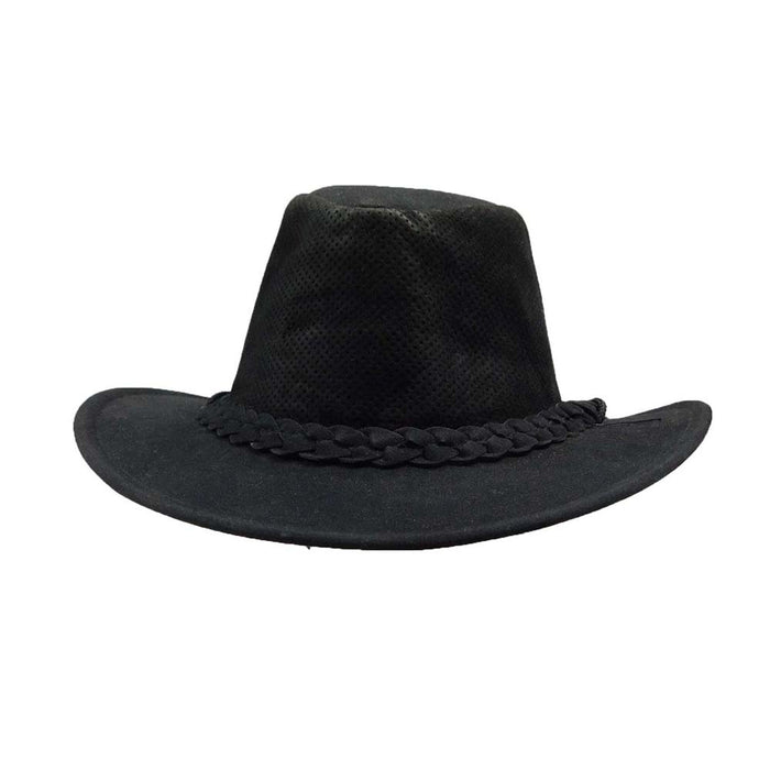 Black Soaka Hat for Small Heads - Kakadu Australia Safari Hat Kakadu 10H23BLKS Black XS (53 cm)