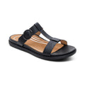 Blaire Adjustable Slide Sandal #color_black