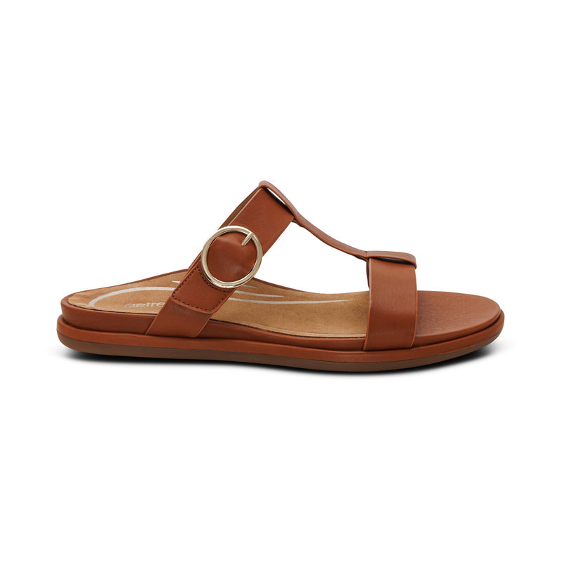 Blaire Adjustable Slide Sandal #color_ginger