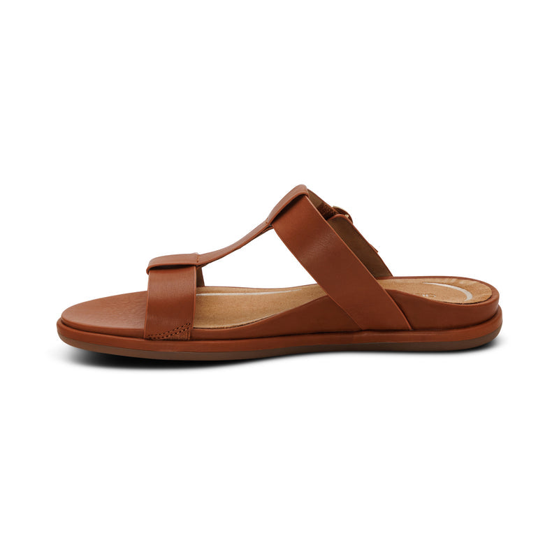 Blaire Adjustable Slide Sandal #color_ginger