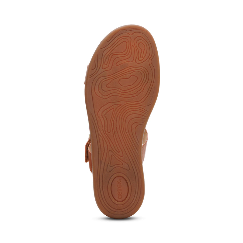Blaire Adjustable Slide Sandal #color_ginger