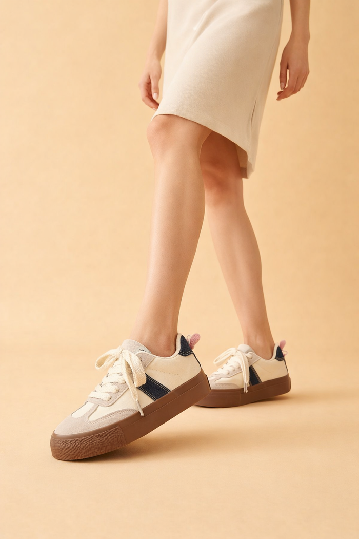 Blanka | Women’s Retro Low-Top Sneakers with All-Day Comfort