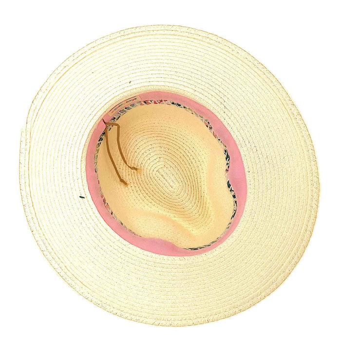 Blanket Stitched Band Straw Sun Hat for Petites - Sunny Dayz™ Safari Hat Sun N Sand Hats