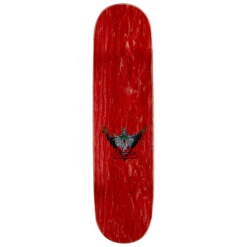 Blood Wizard Flying Wizard Skateboard Deck - 8.375"