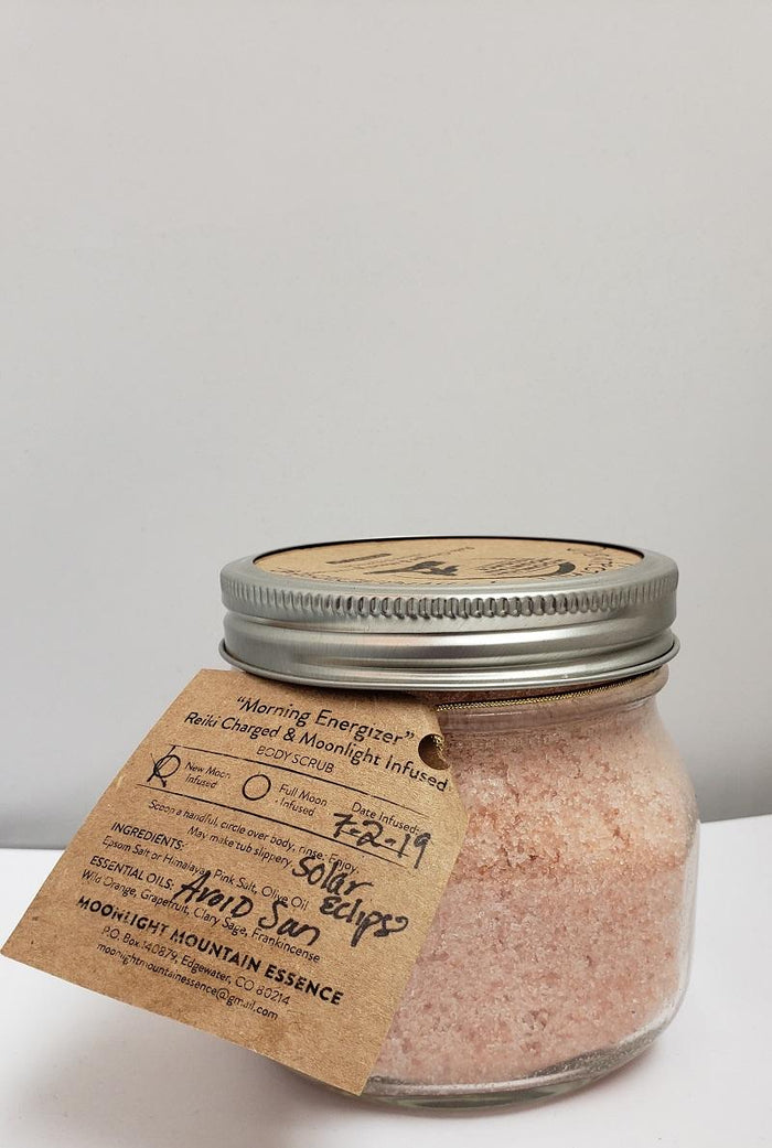 Body Scrub, Glass Jar