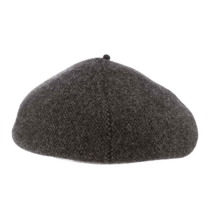Boiled Wool Beret with Stalk - Scala Hats Beanie Scala Hats