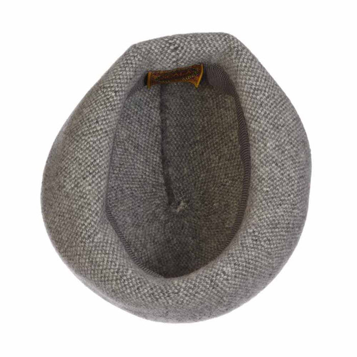 Boiled Wool Beret with Stalk - Scala Hats Beanie Scala Hats