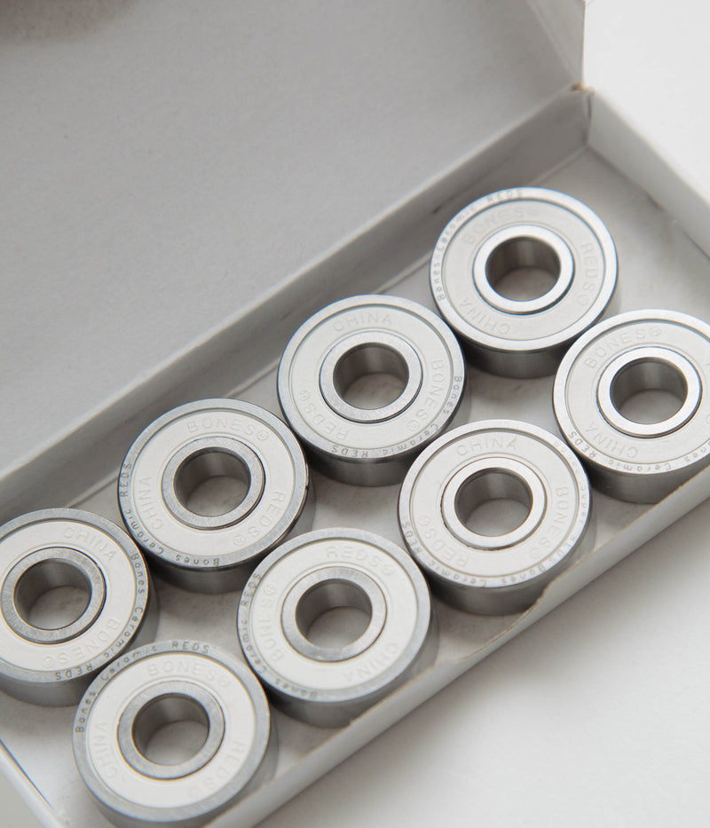 Bones Ceramic Super Reds Bearings in 8 Pack