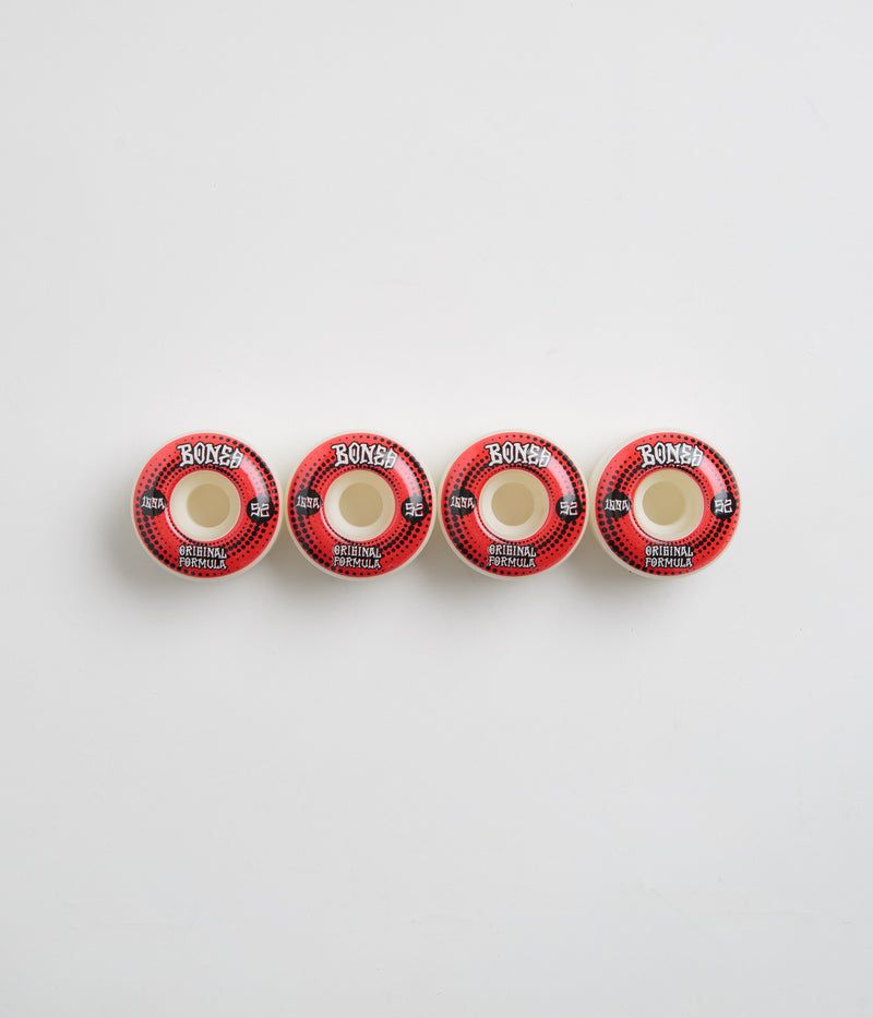 Bones OG Formula Originals 100A V4 Wide Wheels in White and 52mm