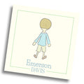 Boy Calling Card