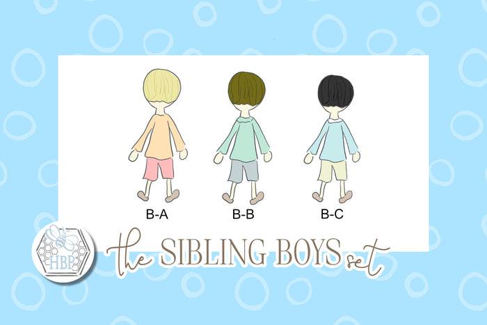 Boy Calling Card