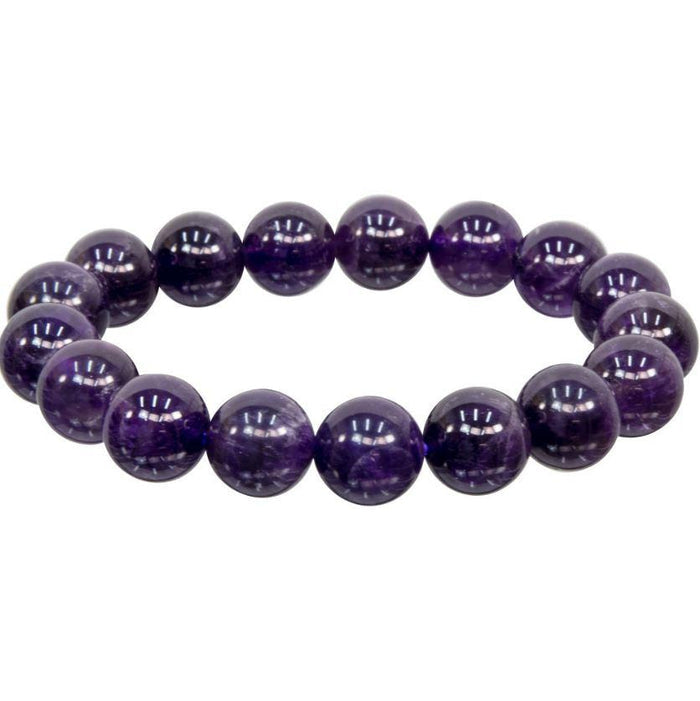 Bracelet, 12mm (assorted) bead