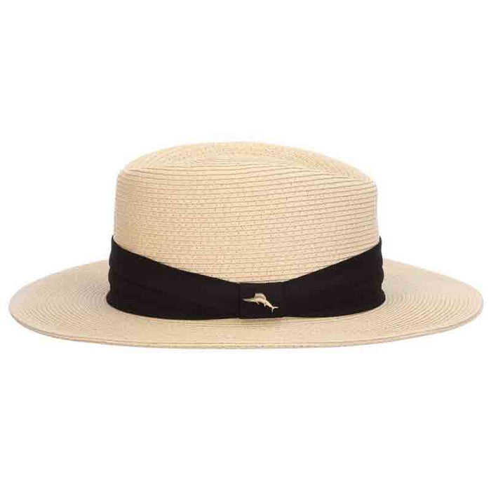 Braid Gambler Hat with 3-Pleat Cotton Band - Tommy Bahama Gambler Hat Tommy Bahama Hats