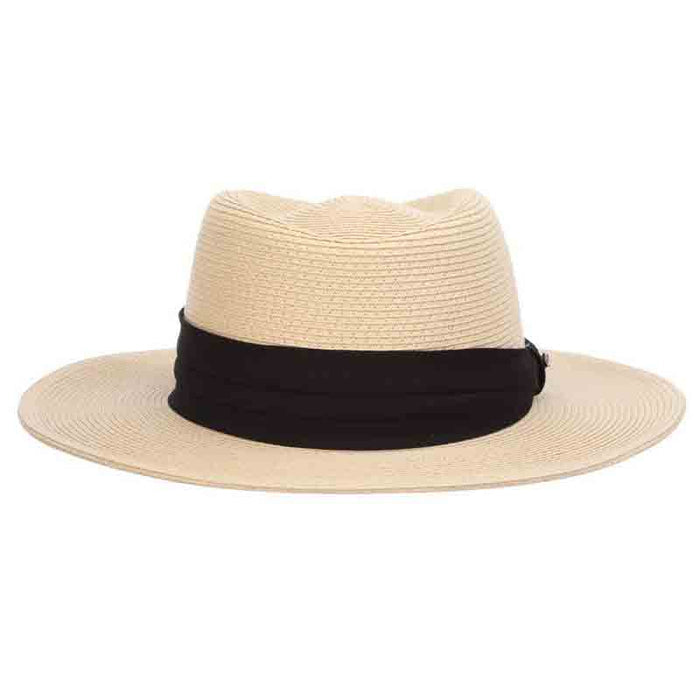 Braid Gambler Hat with 3-Pleat Cotton Band - Tommy Bahama Gambler Hat Tommy Bahama Hats