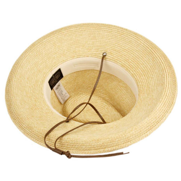 Braid Straw Up Turned Brim Safari Hat - Angela & William Hats Safari Hat Epoch Hats