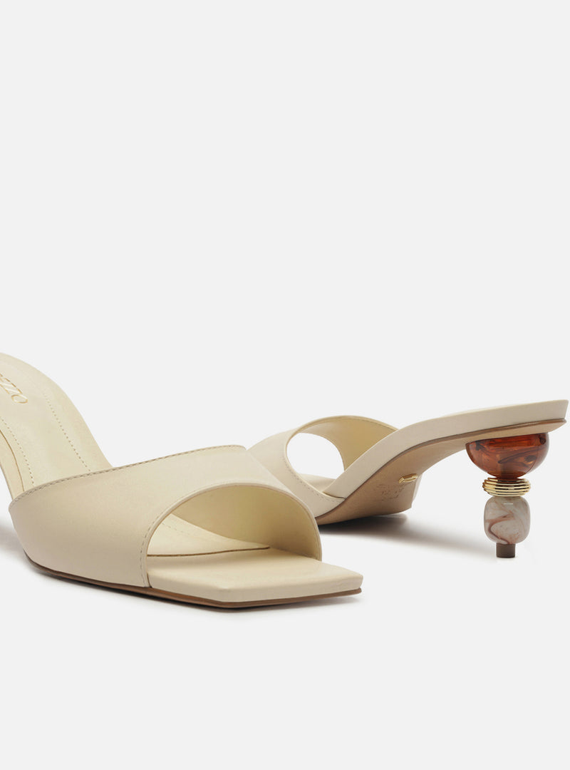 Bree Leather Mule Sandals R/26