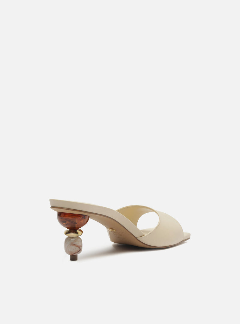 Bree Leather Mule Sandals R/26