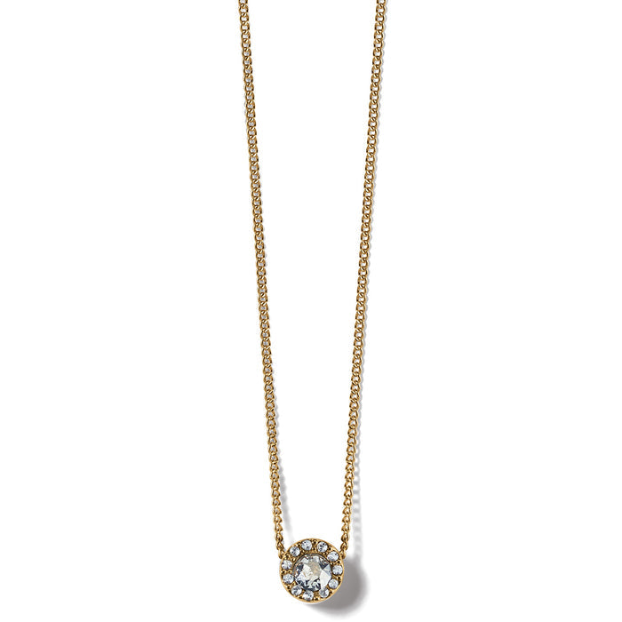 Brighton Illumina Solitaire Necklace-Gold