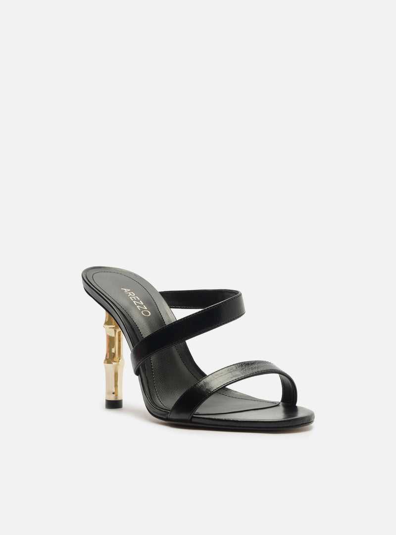 Brooke Leather Stiletto Sandal Sandals SPRING 25